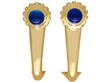 Cartier Sapphire Earrings in Gold