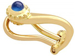 Cartier Sapphire Earrings in Gold