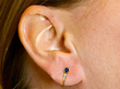 Cartier Sapphire Earrings in Gold