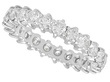 Vintage Full Diamond Eternity Ring
