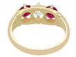 Victorian Ruby and Diamond Gold Ring
