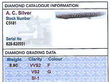 grading card diamond bangle