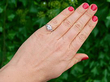 Round Brilliant Cut Solitaire Diamond Ring Outside