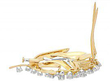 1950s Gold Diamond Brooch pin