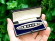Antique Natural Pearl and Diamond Brooch