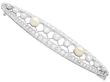 Antique Natural Pearl and Diamond Brooch