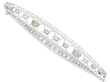 Antique Natural Pearl and Diamond Brooch