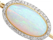 19th Century Opal Brooch