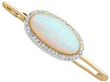 19th Century Opal Brooch