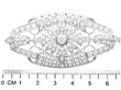 Antique Diamond Plaque Brooch size