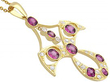 Victorian Garnet Pendant