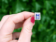Oblong Cut Sapphire Ring in Platinum