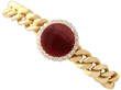 Gold Garnet Bracelet UK