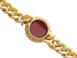 Antique Gold Garnet Bracelet