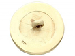 Antique gold buttons underside