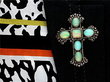 Wearing Opal Brooch