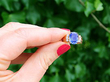 oval sapphire ring gold