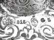 Antique Glass Ashtray