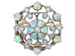 Victorian Opal Pendant Gold