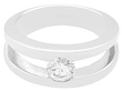 Double Band Engagement Ring