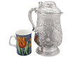 Sterling Silver Tankard Engraved