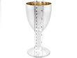 Antique English Silver Goblet with Ruler