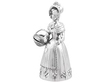 Sterling Silver Antique Table Bell 
