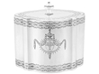 18th Century Tea Caddy in Silver
