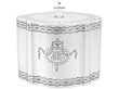 18th Century Tea Caddy in Silver
