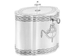 18th Century Tea Caddy in Silver
