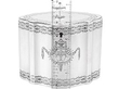 18th Century Tea Caddy in Silver