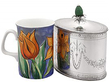 Antique Silver Tea Caddy with Lock 