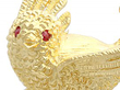 Vintage Bird Brooch with Gemstones