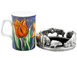Silver Wine Coasters Animal Theme