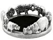 Silver Wine Coasters Animal Theme