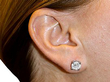Wearing I Coloured Diamond Stud Earrings
