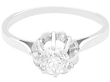 Old European Cut Diamond Engagement Ring