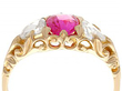 Antique Pink Sapphire Ring