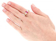 Antique Pink Sapphire Ring
