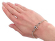 Blue Sapphire and Diamond Bracelet