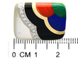 70s Style earring size