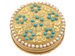 Antique Gold Pill Box