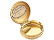 Antique Open Gold Pill Box