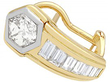 1940s Art Deco Diamond Earring