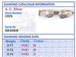 Yellow Gold Vintage Diamond Earrings Grading