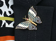 Vintage Butterfly Brooch Movable Wings