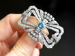 Aquamarine Brooch