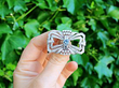 1940s Aquamarine and Diamond Brooch