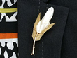 Mississippi River Pearl Brooch 