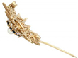 Victorian Style Pearl Star Brooch